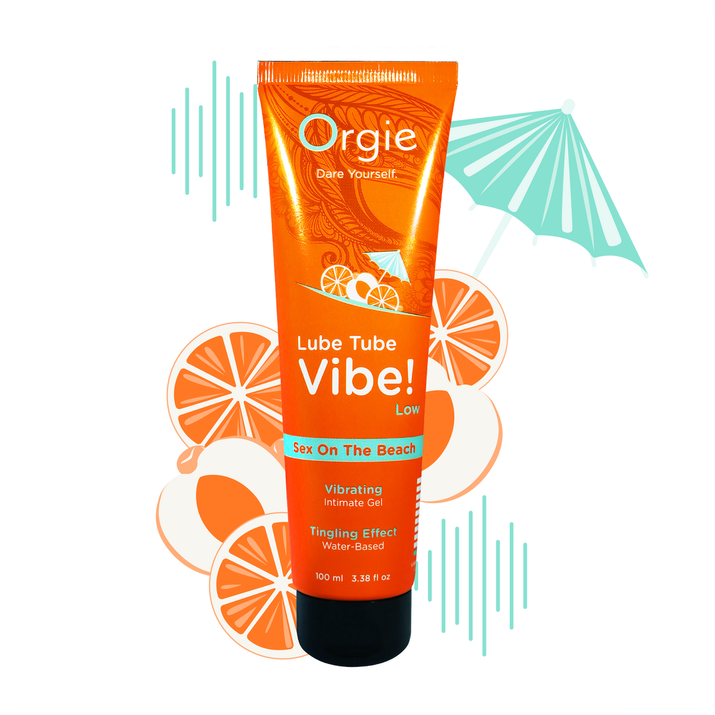 Lube Tube Vibe! - Low - Sex On The Beach - 100ml | 3.38 fl oz.