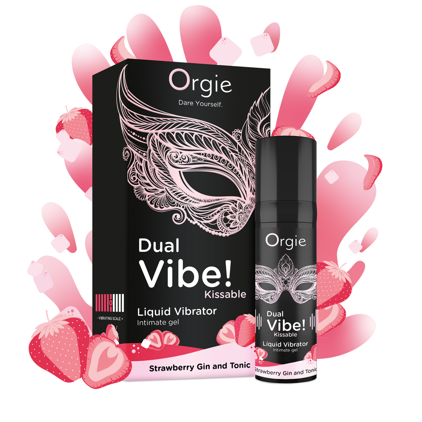 Dual Vibe! Strawberry Gin And Tonic