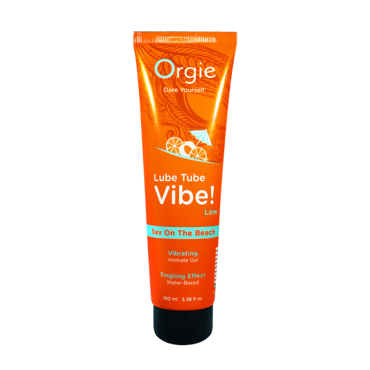 LUBE TUBE VIBE! - LOW - SEX ON THE BEACH - 100ml | 3.38 fl oz.