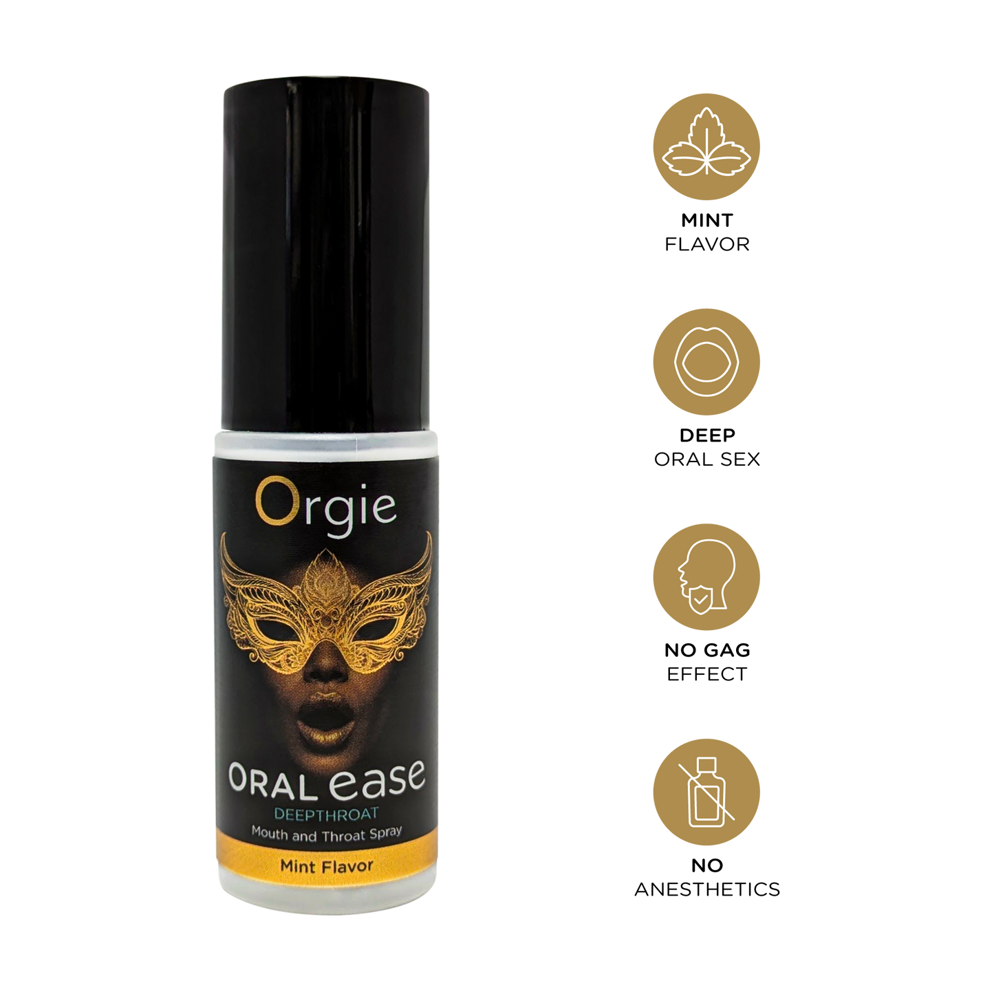 *NEW* ORAL EASE DEEPTHROAT - Mouth and Throat Spray